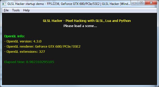 GLSL Hacker platforms: Windows, Linux, MacOSX