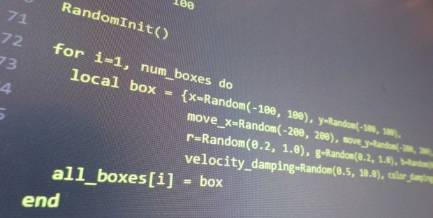Lua programming in GeeXLab