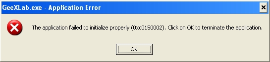 Error 0xc0150002
