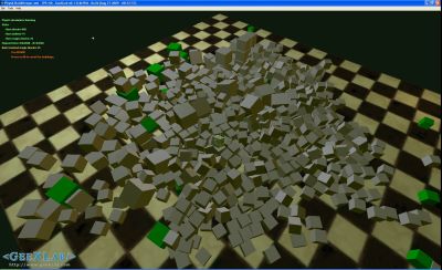 GeeXLab - NVIDIA PhysX