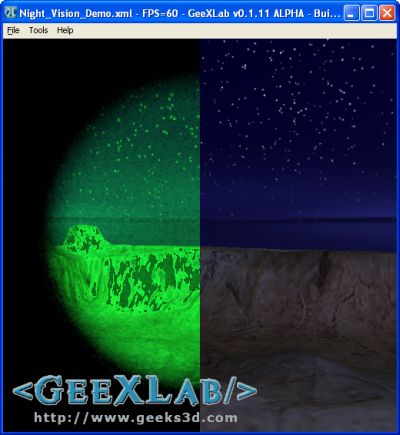 Shader Library - Night Vision PostFX