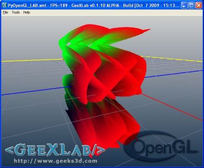 PyOpenGL_LAB: GeeXLab + Python + PyOpenGL