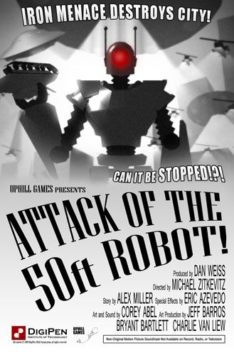 PhysX Game: Attack of the 50ft Robot