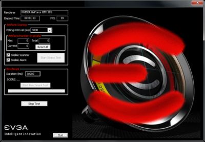 EVGA Artifact Scanner and Benchmark