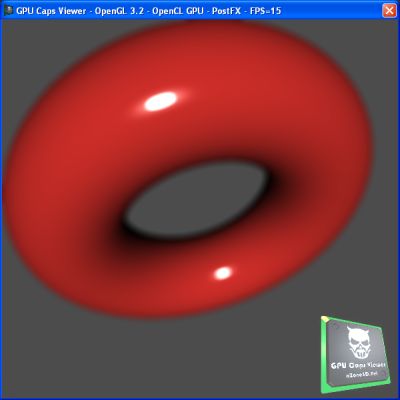 OpenCL Post FX demo