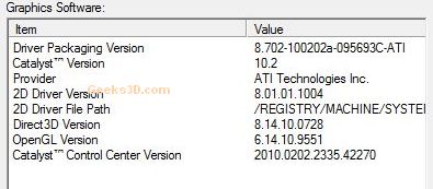 ATI Catalyst 10.2 and GPU Caps Viewer