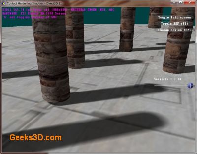 Contact Hardening Shadows