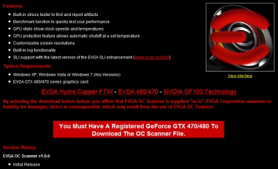EVGA OC Scanner - Download