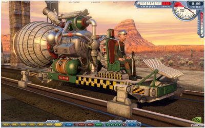 Tech-demo: Supersonic Sled