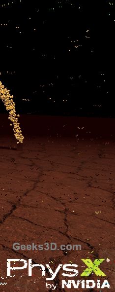 PhysX - artifacts
