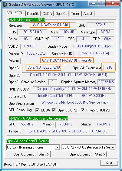 List of OpenGL 3.3 graphic cards List of OpenGL 3.3 graphic cards