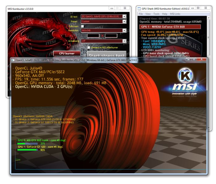 msi kombustor an opengl 4.3 support is required