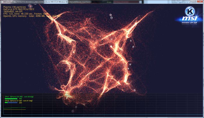 MSI Kombustor - Plasma demo