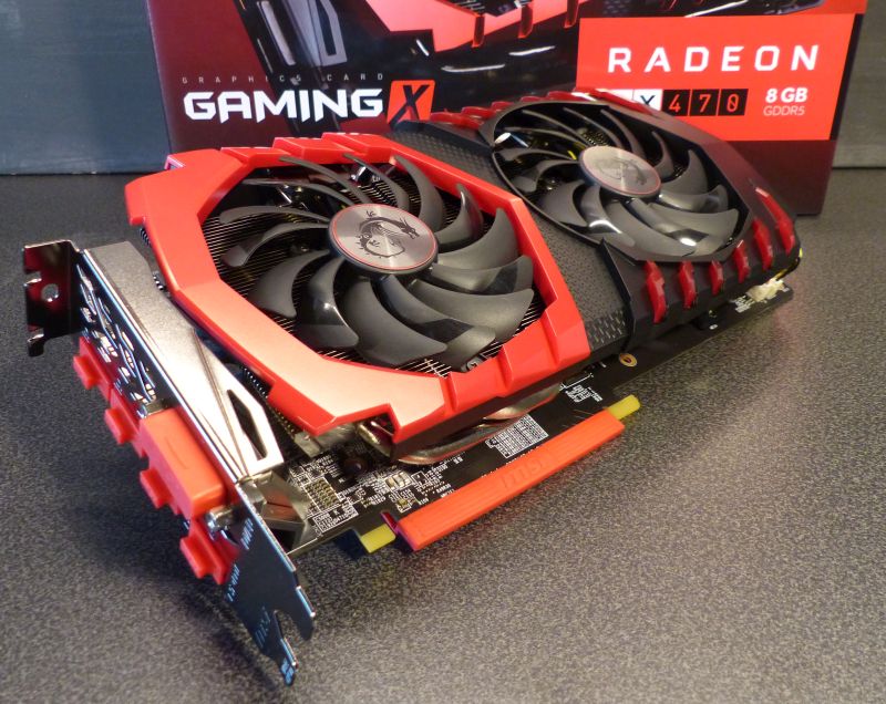 MSI Radeon RX 470 Gaming X 8GB GDDR5