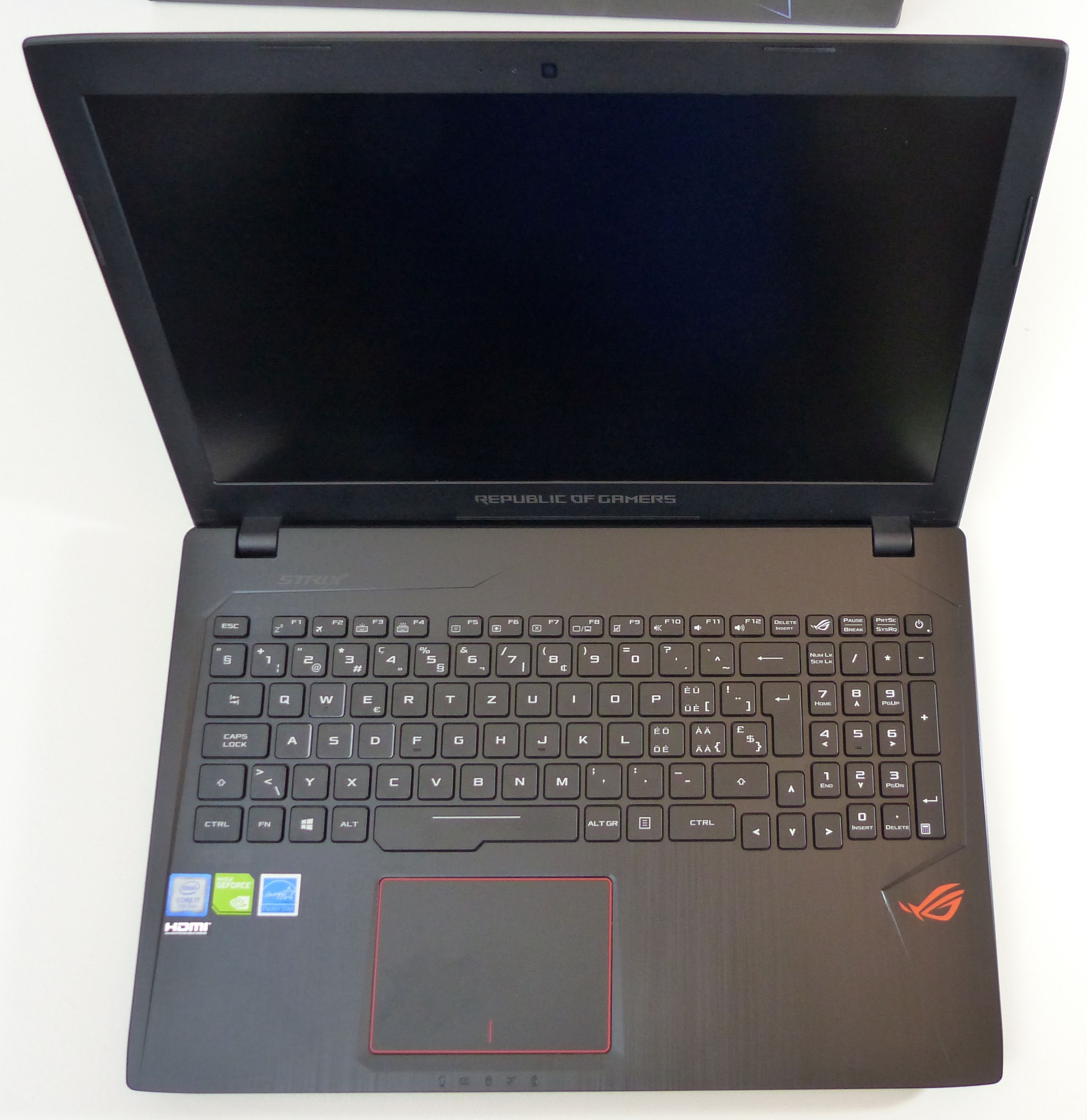 ASUS ROG Strix GL553VD Gaming Notebook