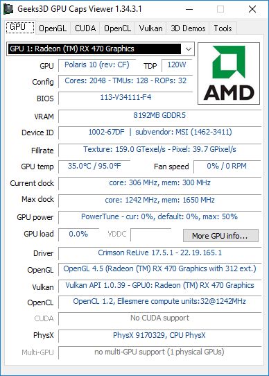 GPU Caps Viewer