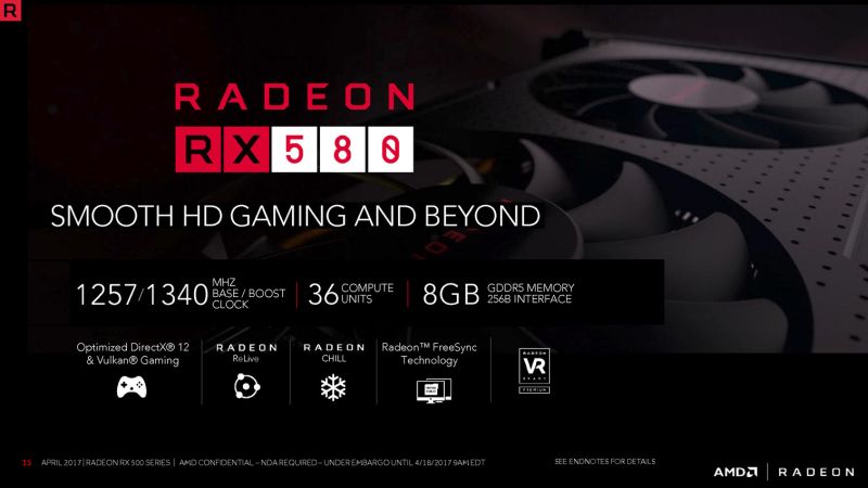 AMD Radeon RX 500 series