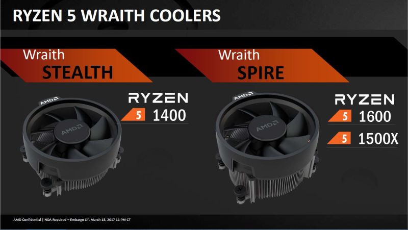 AMD Ryzen 5 CPU coolers
