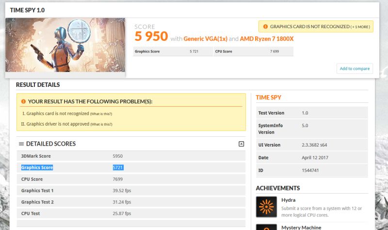 3dmark graphics driver is not approved amd 3dmark graphics driver is not approved amd
