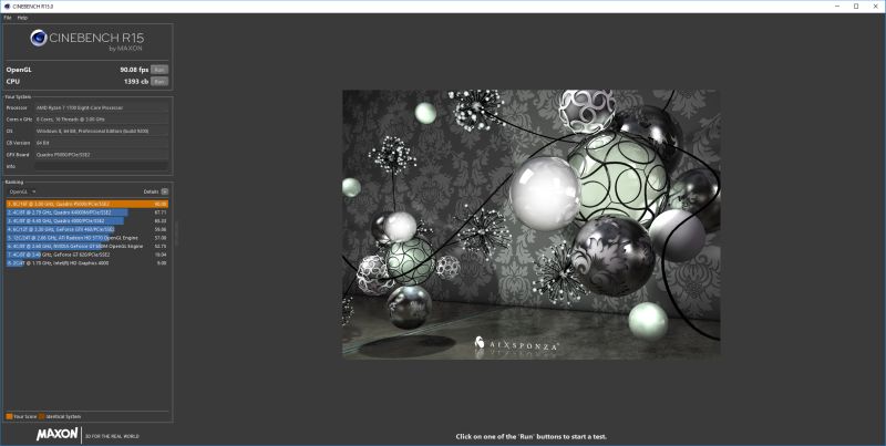 CineBench R15.0