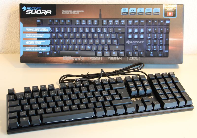 Roccat Suora: Frameless Mechanical Gaming Keyboard