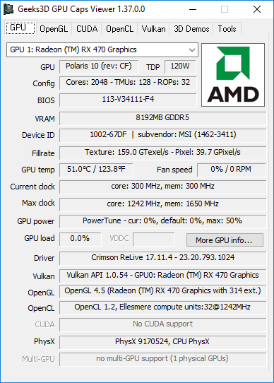 GPU Caps Viewer