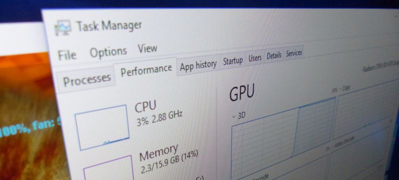 Windows 10 Fall Creators Update: GPU Monitoring in Task Manager