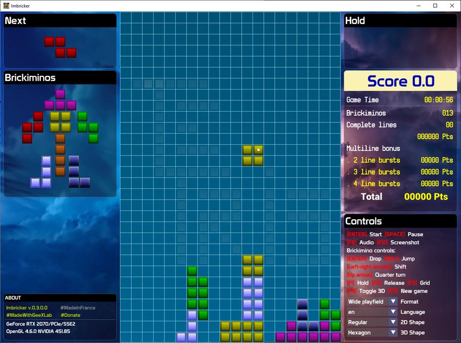 Imbricker game