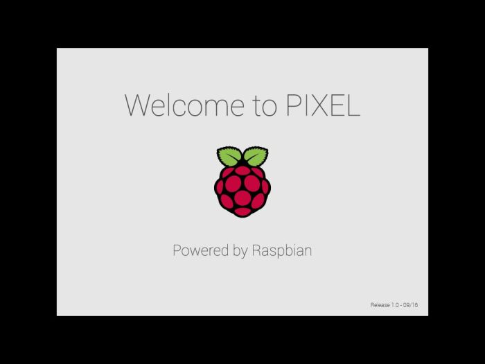 Raspbian PIXEL desktop environment