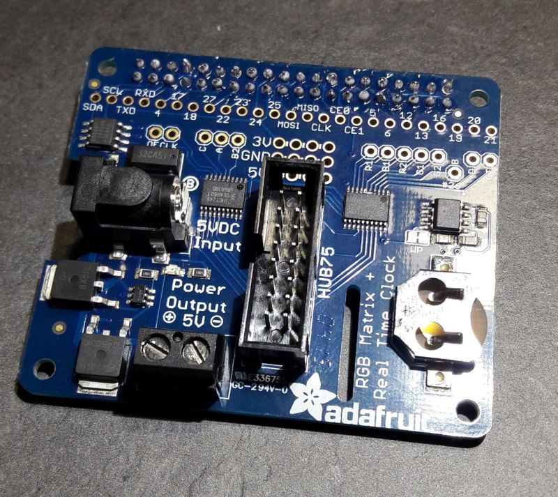 Adafruit RGB Matrix HAT