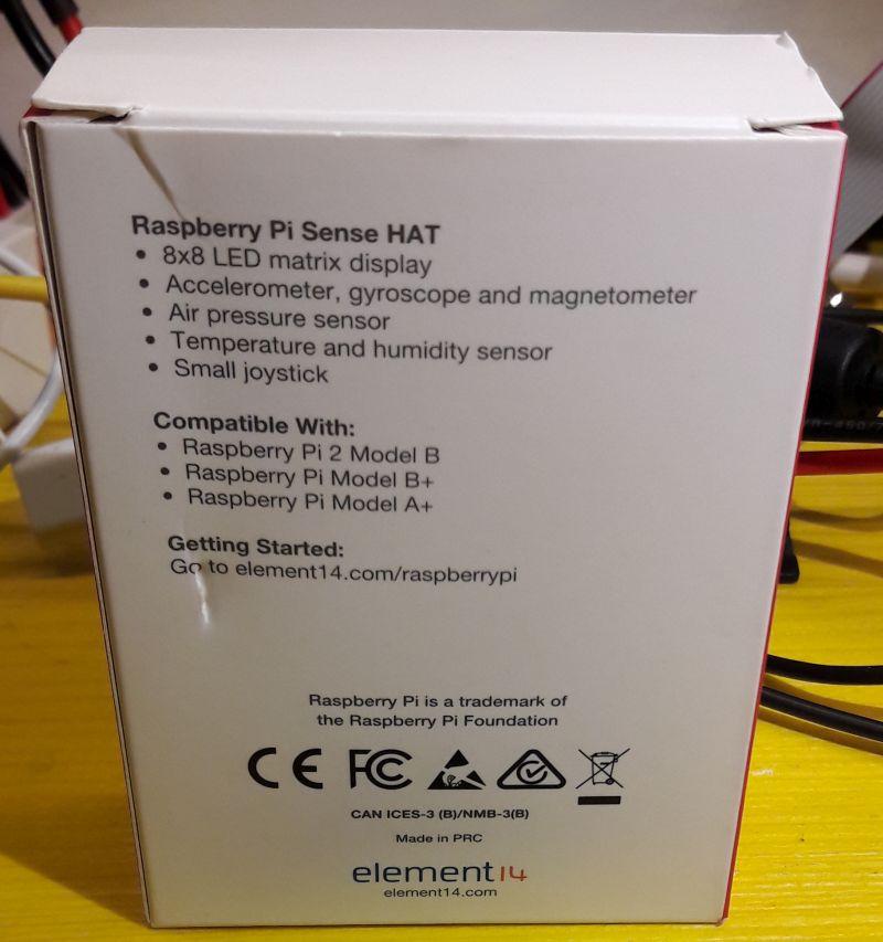 Raspberry Pi Sense HAT