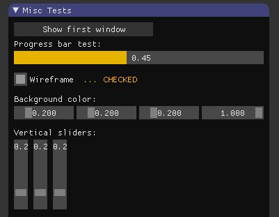 GeeXLab + ImGui vertical sliders