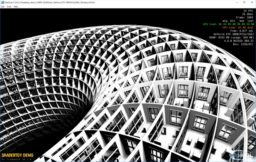 Shadertoy 2 GeeXLab: Tribute to Marc Antoine Mathieu