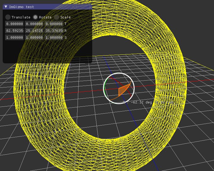 GeeXLab - ImGui gizmo demo