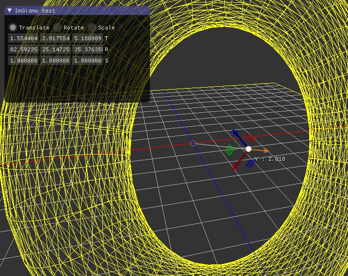 GeeXLab - ImGui gizmo demo