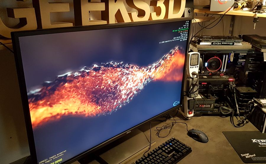 GeeXLab pixel shader benchmark - RhodiumLC for Windows