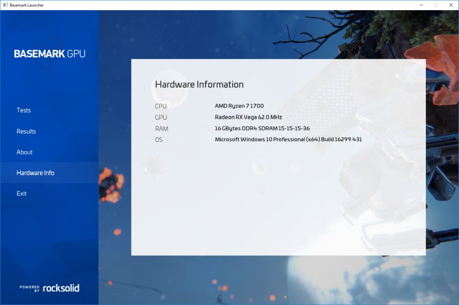 Basemark GPU Benchmark