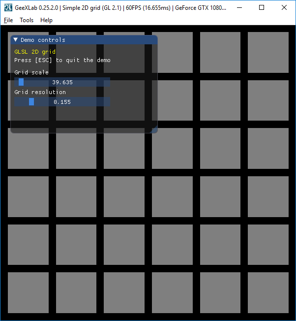 Simple 2D grid in GLSL