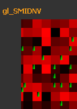 GeeXLab - Visualizing NVIDIA gl_ThreadInWarpNV, gl_WarpIDNV and gl_SMIDNV (GL_NV_shader_thread_group)
