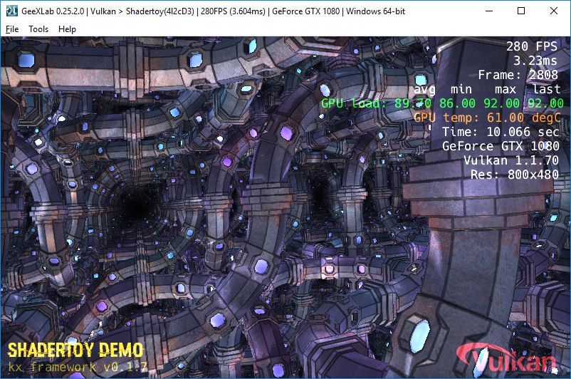 (Shadertoy to GeeXLab) Dual 3D Truchet Tiles - Vulkan version