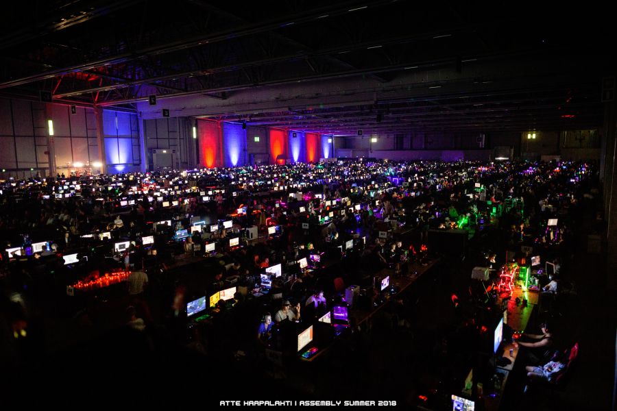 demoscene - assembly 2018