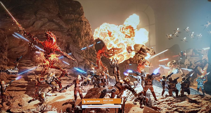 3DMark Night Raid DX12 gaming benchmark