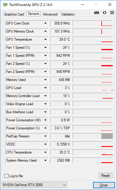 ASUS ROG Strix GeForce RTX 2080 OC Edition 8GB GDDR6 - GPU-Z