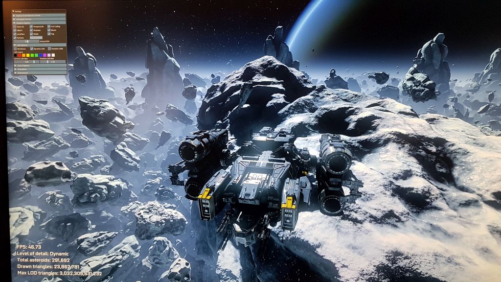 NVIDIA Asteroids Demo - GeForce RTX