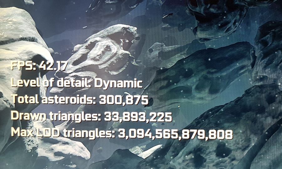NVIDIA Asteroids Demo - GeForce RTX