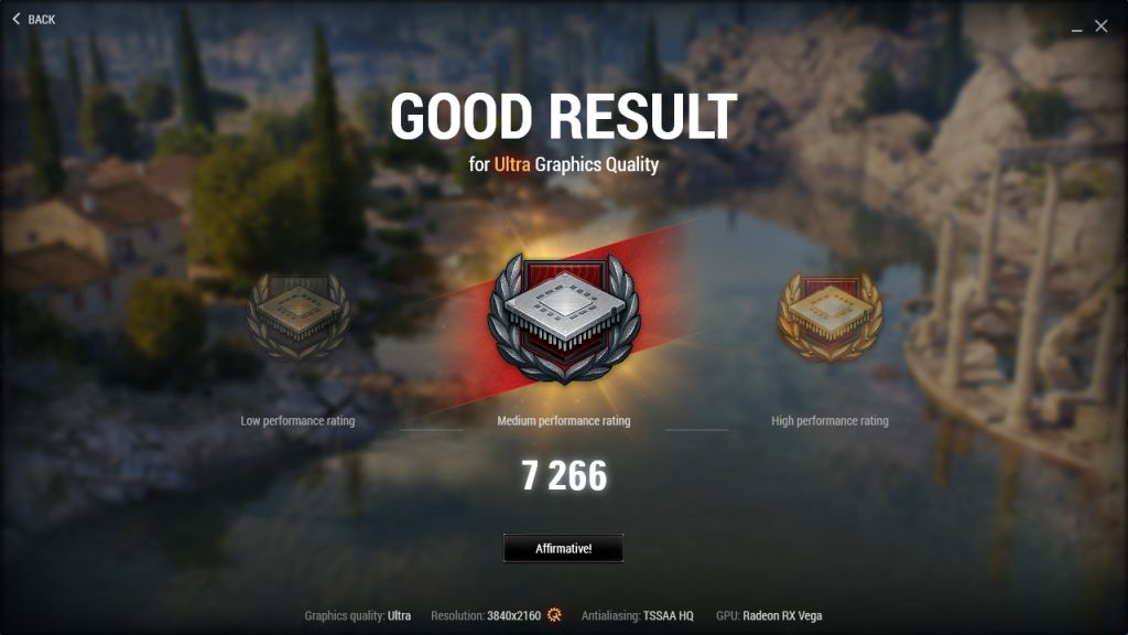 World of Tanks enCore Graphics Benchmark