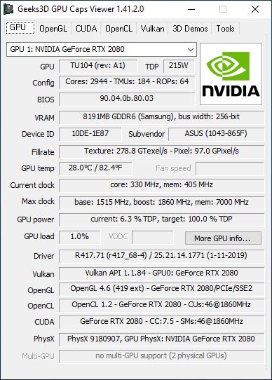 Nvidia online driver 417