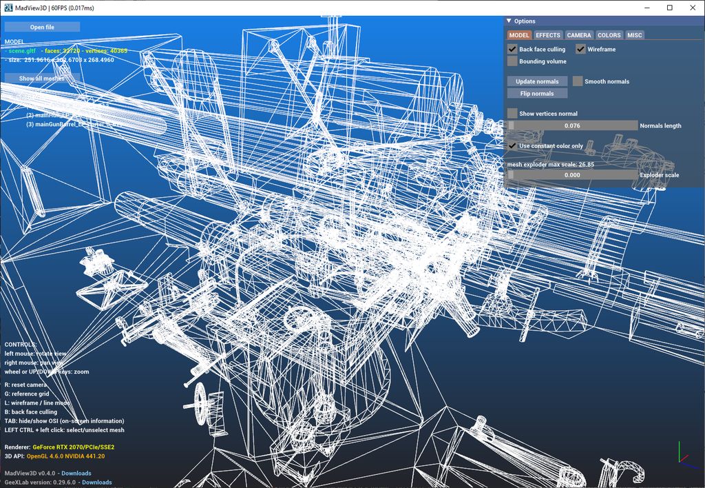 MadView3D 3D Model Viewer