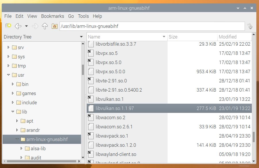 Vulkan on Raspberry Pi 4
