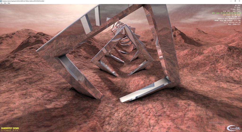 Shadertoy demopack for GeeXLab